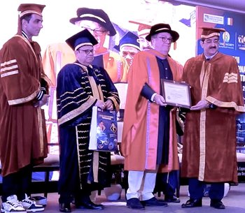 Sandeep Marwah Honored By French University
