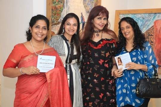Celebrity curator Nisha JamVwal presents artist Lata Balakrishna