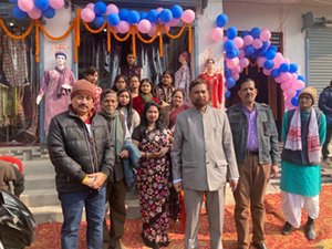 Grand Opening Of Harsha Garments and Dry Cleaner in the capital Patna