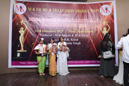A Grand Event In Mumbai: “Miss Maharashtra…? Fashion Show 2025” Concludes With A Grand Finale…