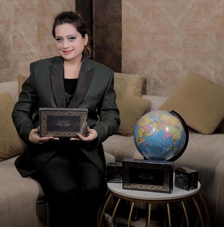 “Turkey’s Fashion Icon Sana Aziz Khan Unveils Her Signature Luxury Perfume Collection” RENEZ ( The Fragrance Of Love )