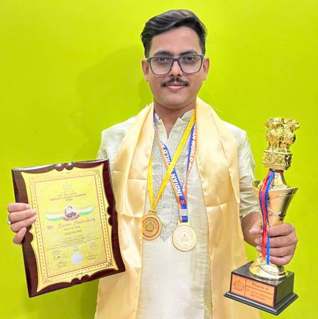 National Laurels: Asansol’s Celebrated Author Sourav Chakraborty Honored With ‘Bharat Gaurav Samman 2026’