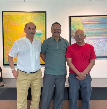 “WHISPERS IN THE WILD” An Exhibition Of Paintings By Vyoma Parikh At Jehangir Art Gallery