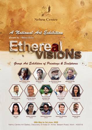 “Ethereal Visions” Paintings & Sculpture Exhibition By 14 Contemporary Renowned Artists In Nehru Centre Art Gallery