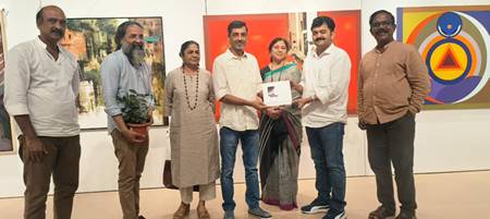 “The Sixth Sense” Paintings & Sculpture Exhibition By 5 Contemporary Renowned Artists In Jehangir Art Gallery
